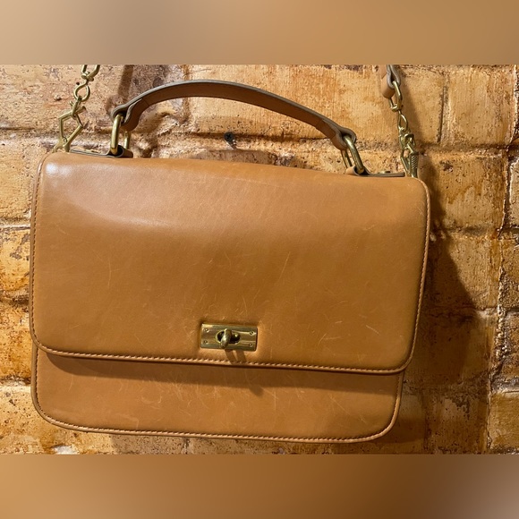 J Crew Leather Handbag - Picture 5 of 7